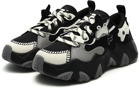 (W) FILA FUSION 海星-CVS 运动鞋 '黑白配色' T12W341304ABG Lookbook (W) FILA FUSION 海星-CVS 运动鞋 '黑白配色' T12W341304ABG