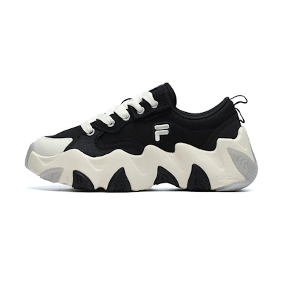(W) FILA FUSION Starfish CVS Sneakers 'Black White'