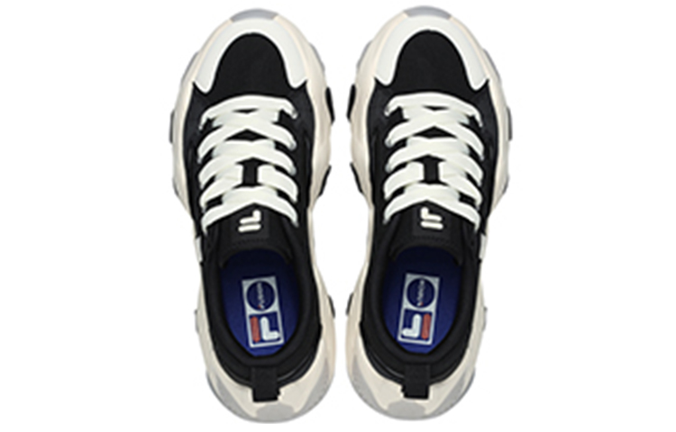 Lookbook (W) 斐乐FUSION海星黑白色帆布运动鞋 T12W227322FBW