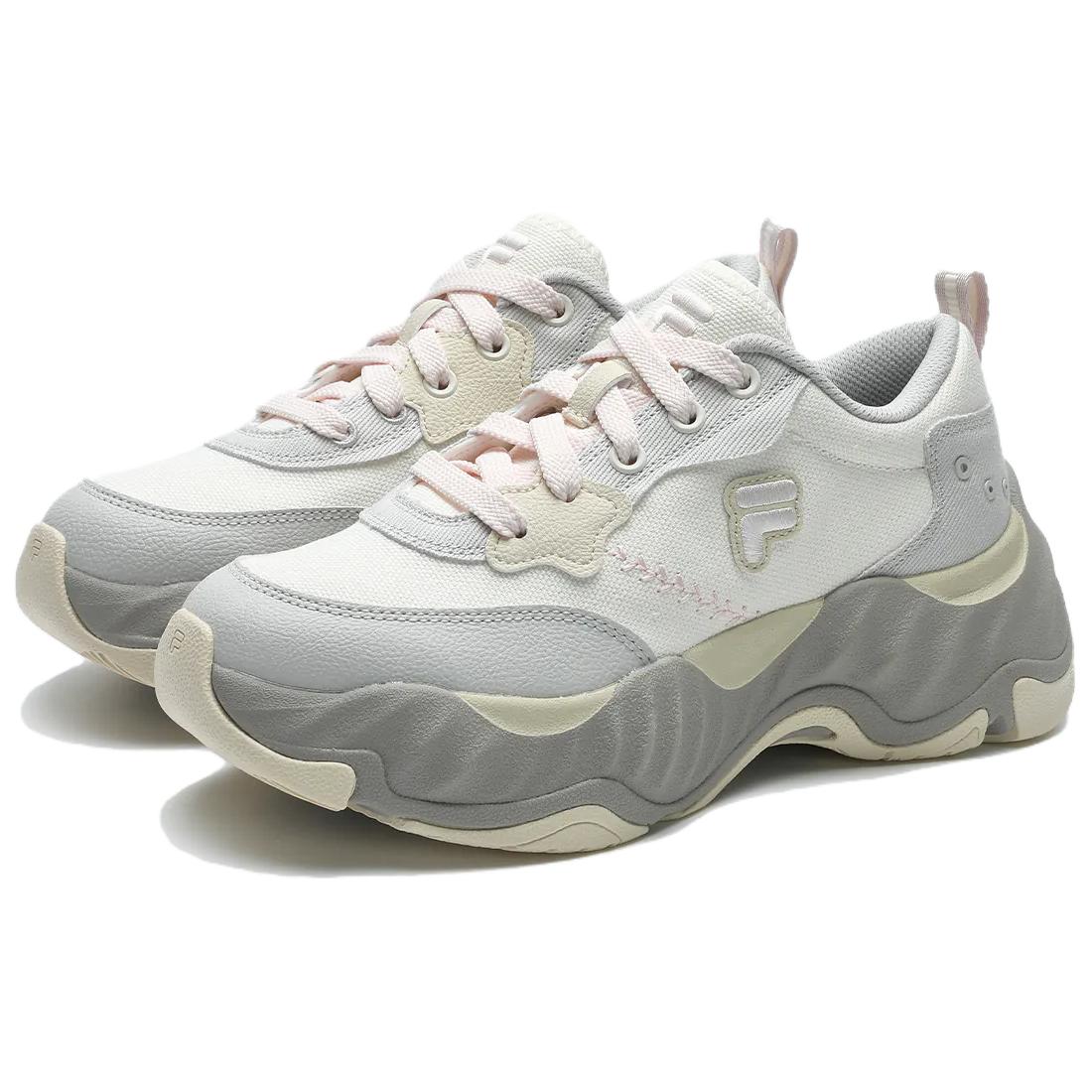 Lookbook (W) FILA FUSION Starfish II 'Putih Abu-Abu' sneakers T12W421303FGA