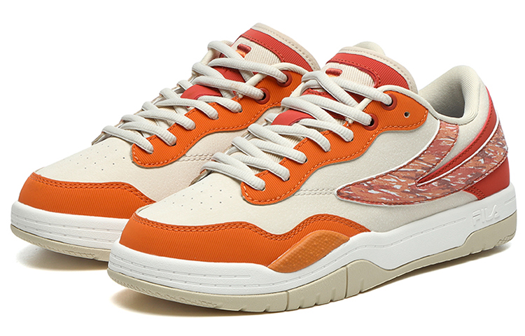 Order (W) 휠라 퓨전 T88 SKB 스케이트 슈즈 '오렌지 화이트' T12W218206FAC