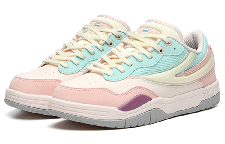 Order (W) 휠라 퓨전 T88 SKB 스케이트 슈즈 '화이트 블루 핑크' T12W228215FCB