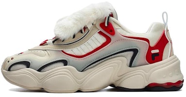 (Women) FILA FUSION Tenacity 'CNY White Red' T12W311605FWC (Women) FILA FUSION Tenacity 'CNY White Red' T12W311605FWC