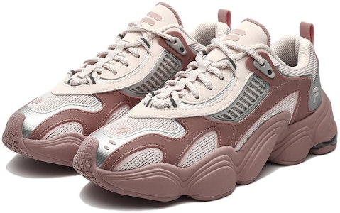 (W) FILA FUSION 坚韧女子运动鞋 '粉白色' T12W331612FSD Order (W) FILA FUSION 坚韧女子运动鞋 '粉白色' T12W331612FSD