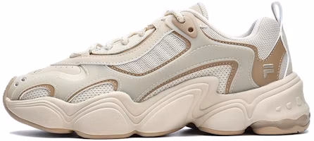 (Women) FILA FUSION TENACITY Chunky Sneakers 'White Beige' T12W311601FBF (Women) FILA FUSION TENACITY Chunky Sneakers 'White Beige' T12W311601FBF