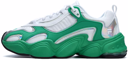 (Women) FILA FUSION TENACITY Chunky Sneakers 'White Green' T12W311601FWA (Women) FILA FUSION TENACITY Chunky Sneakers 'White Green' T12W311601FWA