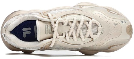 (W) FILA FUSION TENACITY Chunky Sneakers 'Putih Beige' T12W311601FBF Lookbook (W) FILA FUSION TENACITY Chunky Sneakers 'Putih Beige' T12W311601FBF