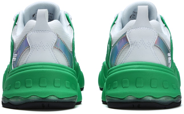 (Women) FILA FUSION TENACITY Chunky Sneakers 'White Green' T12W311601FWA Shop (Women) FILA FUSION TENACITY Chunky Sneakers 'White Green' T12W311601FWA