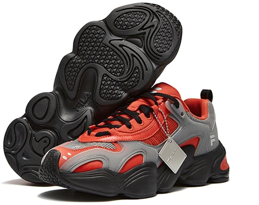 (W) FILA FUSION Tenacity x BEP 运动鞋 '橙灰黑' T12W334101FOB Lookbook (W) FILA FUSION Tenacity x BEP 运动鞋 '橙灰黑' T12W334101FOB