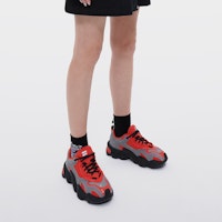 (W) Kasur Fila Fusion Tenacity x BEP 'Oren Kelabu Hitam' Sneakers T12W334101FOB Details for (W) Kasur Fila Fusion Tenacity x BEP 'Oren Kelabu Hitam' Sneakers T12W334101FOB