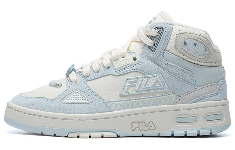 (Women) FILA FUSION Teratach High-Top Shoes 'Blue White' T12W141219FWI