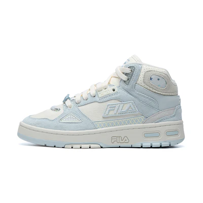 (W) FILA FUSION Teratach High-Top Shoes 'Blue White'