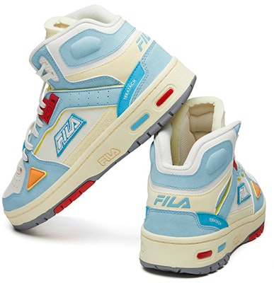 (W) FILA Fusion Teratach Tinggi 'Biru Putih' T52W111204ASW Lookbook (W) FILA Fusion Teratach Tinggi 'Biru Putih' T52W111204ASW
