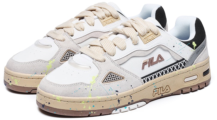 (W) Kasut FILA FUSION Teratach Low-Pack 'Putih Beige Hitam' T12W233208FBA Order (W) Kasut FILA FUSION Teratach Low-Pack 'Putih Beige Hitam' T12W233208FBA