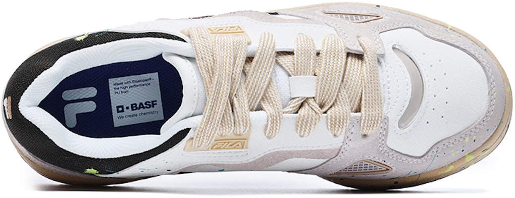 (Women) FILA FUSION Teratach Low-Pack Shoes 'White Beige Black' T12W233208FBA Lookbook (Women) FILA FUSION Teratach Low-Pack Shoes 'White Beige Black' T12W233208FBA