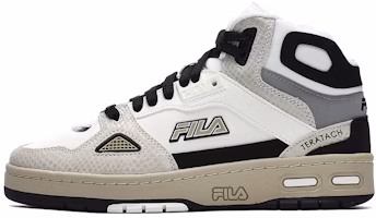 (Women) FILA FUSION Teratach Skate Shoes 'White Grey Black' T12W243211FBB (Women) FILA FUSION Teratach Skate Shoes 'White Grey Black' T12W243211FBB