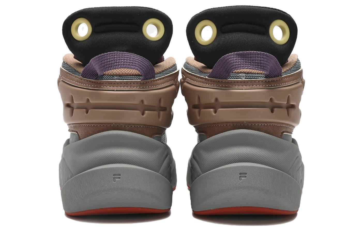 Purchase FILA FUSION 斐樂潮牌 THE MASH 減震防滑 高幫 復古籃球鞋 女款 藍黑色