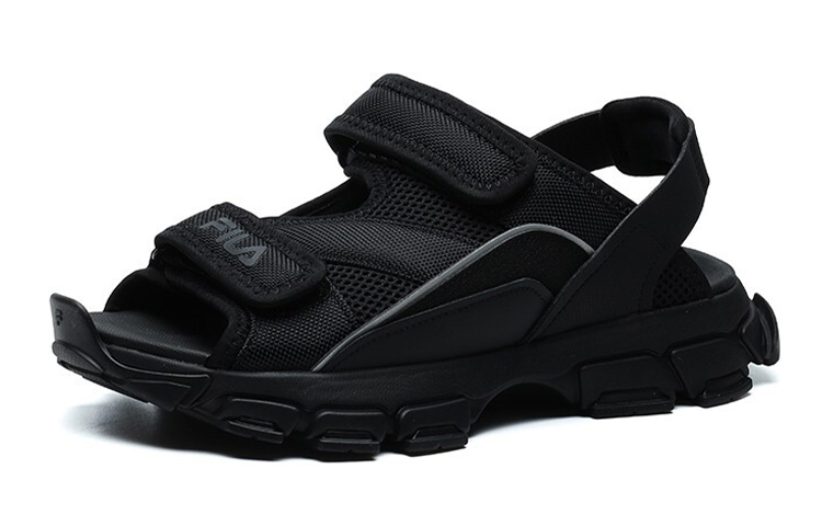 (W) FILA Fusion Two Stripes Sandals 'Black' 圖 2