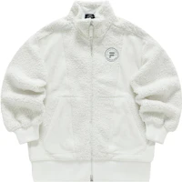 (Women) FILA FUSION Uniform Faux Sherpa Warm Jacket - White T11W345901F-WT (Women) FILA FUSION Uniform Faux Sherpa Warm Jacket - White T11W345901F-WT