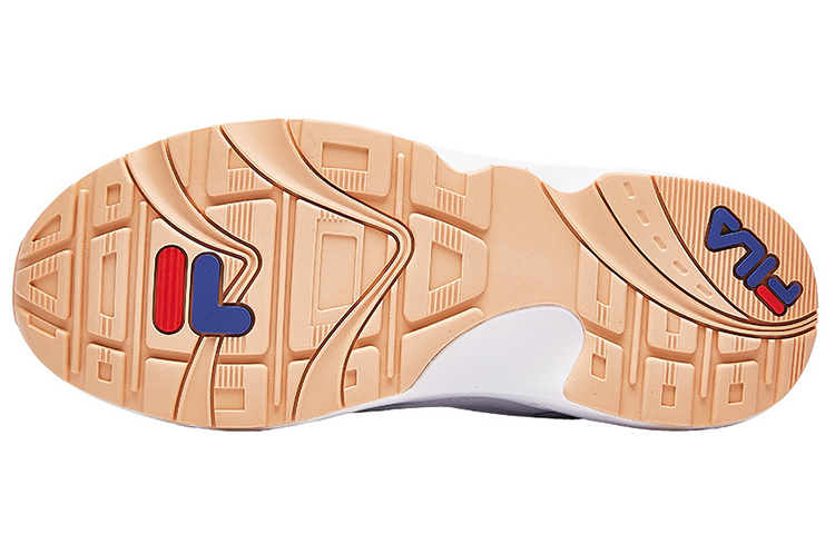 Shop (W) FILA FUSION Venom White Low-Top T12W911106FWT