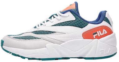 (Women) FILA Fusion Venom Low 'White Green' T12W911106FWG (Women) FILA Fusion Venom Low 'White Green' T12W911106FWG