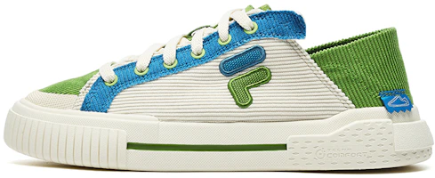 (Women) FILA FUSION Wallride DX Skate Shoes 'Green White Blue' T12W242103FPM (Women) FILA FUSION Wallride DX Skate Shoes 'Green White Blue' T12W242103FPM