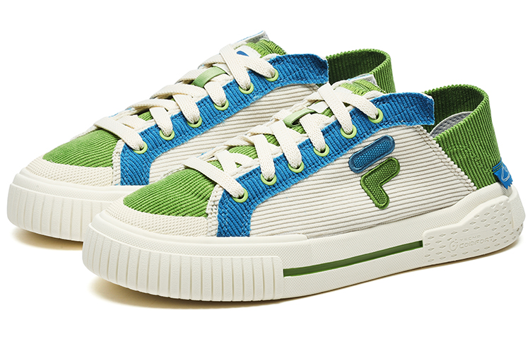 Order (W) Sepatu Skate FILA FUSION Wallride DX 'Hijau Putih Biru' T12W242103FPM