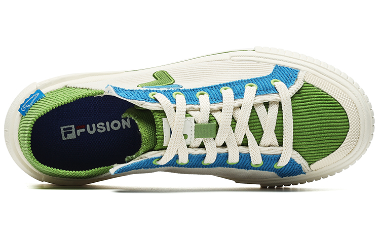 Lookbook (W) Sepatu Skate FILA FUSION Wallride DX 'Hijau Putih Biru' T12W242103FPM