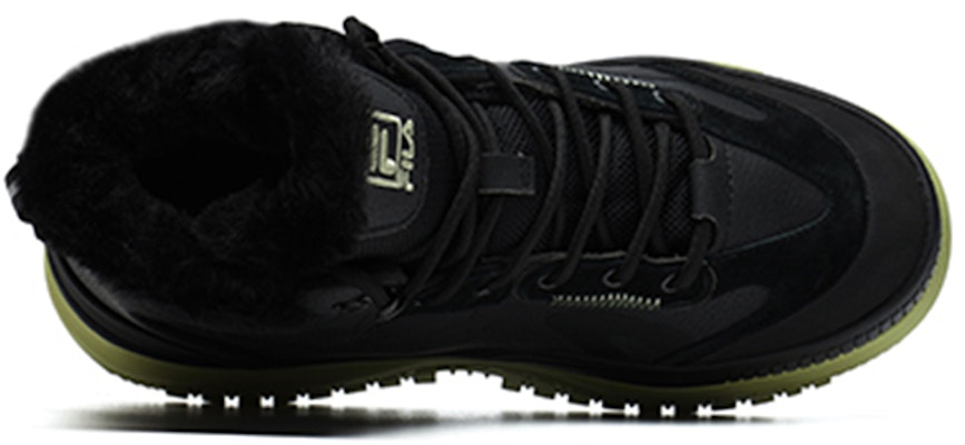 (Women) FILA FUSION Wave Dx We Sneakers 'Black Green' T12W145301FBK Lookbook (Women) FILA FUSION Wave Dx We Sneakers 'Black Green' T12W145301FBK