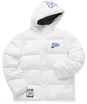 (Women) FILA Fusion White Puffer Down Jacket with Logo Print - Winter Collection T11W042913FWT Buy (Women) FILA Fusion White Puffer Down Jacket with Logo Print - Winter Collection T11W042913FWT