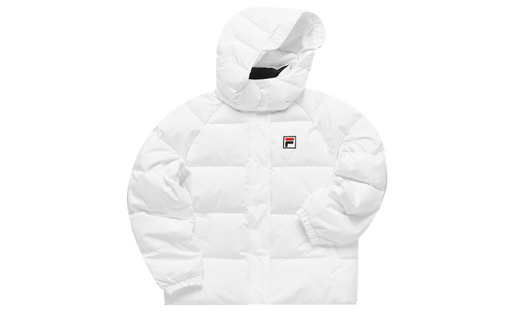 (Women) FILA FUSION Winter White Down Jacket - Sporty, Loose, Warm T51W111910AWT
