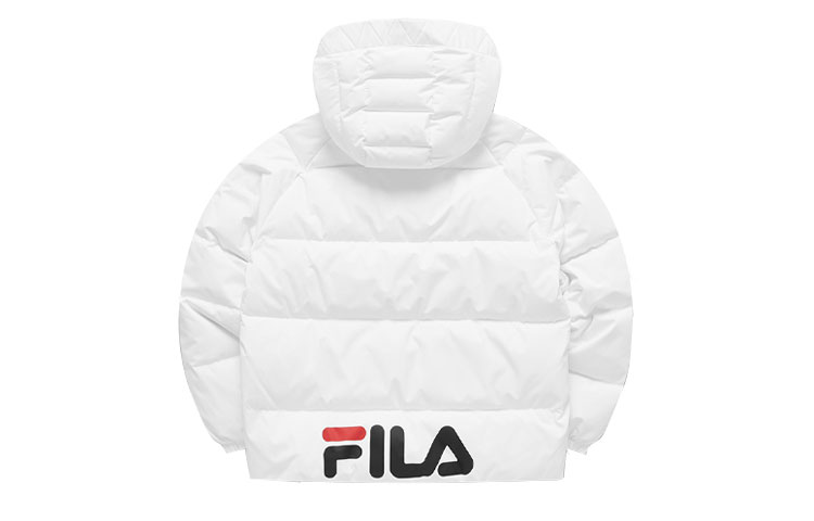 (Women) FILA FUSION Winter White Down Jacket - Sporty, Loose, Warm T51W111910AWT 圖 3