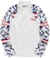 Buy (W) FILA FUSION レディース ホワイト 幾何学模様 長袖Tシャツ コラボ T11W047207F-WT