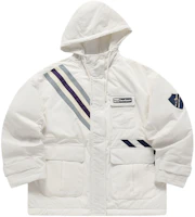(Women) FILA FUSION x FACETASM Oversized Colorblock Hooded Jacket White. T11W417902F-IV (Women) FILA FUSION x FACETASM Oversized Colorblock Hooded Jacket White. T11W417902F-IV