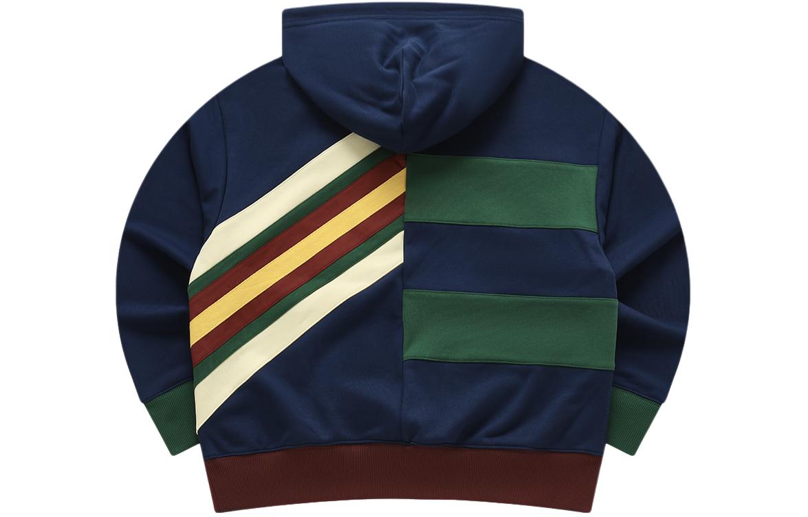 (Women) FILA Fusion FACETASM Oversized Hoodie Colorblock Hannis Blue T11W417202F-NV 圖 3