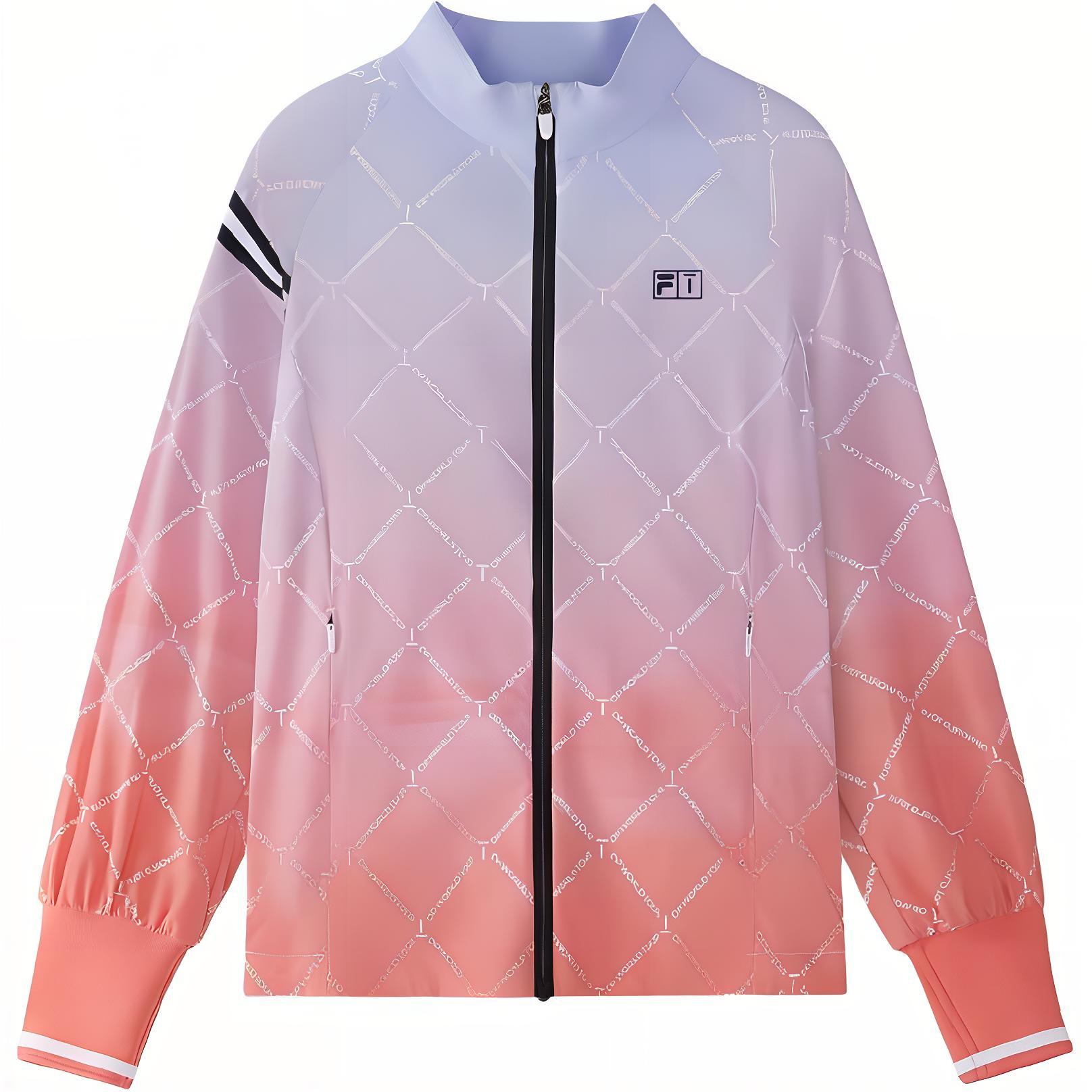 Order (Women) FILA Fusion x GOLF  Orange Soft Breathable Jacket Stylish Collaboration. K12G433715F