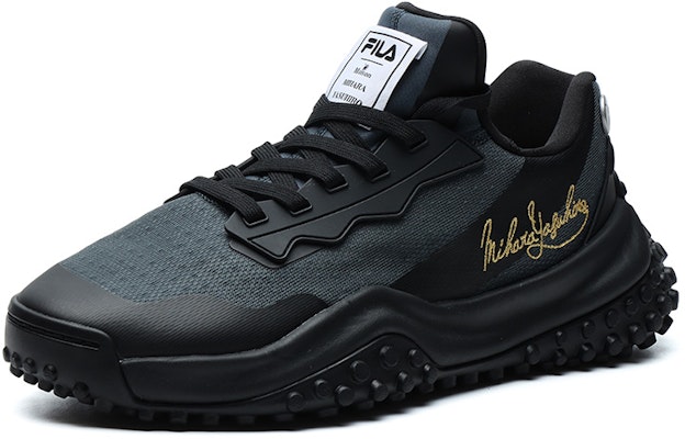 (W) FILA FUSION x Mihara FM9 Sneakers 'Hitam Biru' T12M125207FBB Order (W) FILA FUSION x Mihara FM9 Sneakers 'Hitam Biru' T12M125207FBB
