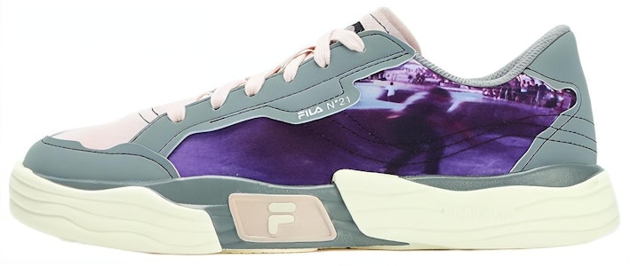 (W) FILA FUSION x N21 POP II 低帮帆布鞋 '绿紫色' T12W324401FEJ Buy (W) FILA FUSION x N21 POP II 低帮帆布鞋 '绿紫色' T12W324401FEJ