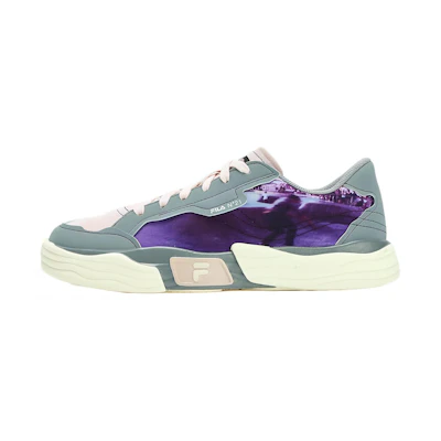 (W) FILA FUSION N21 POP II Low Top Canvas 'Green Purple'