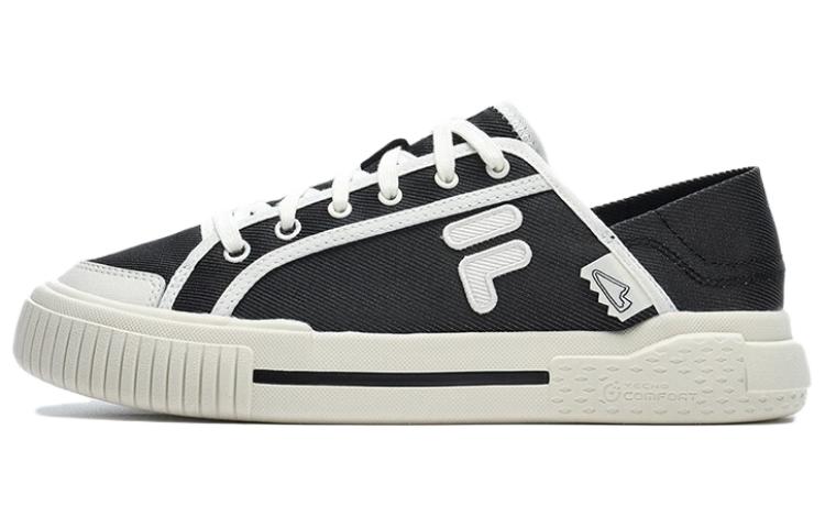 (Women) FILA FUSION x Wallride Dx Skate Shoes 'Black White' T12W322101FBG
