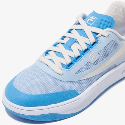 (W) フィラ FX-25 ホワイトスニーカー ブルー/グレー/オレンジ 11005TM02064H413 Sizing (W) フィラ FX-25 ホワイトスニーカー ブルー/グレー/オレンジ 11005TM02064H413