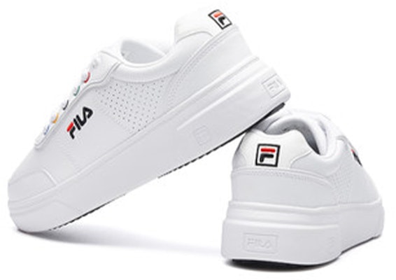 (W) 휠라 게임 포인트 로우 '화이트' F12W031335FMW Lookbook (W) 휠라 게임 포인트 로우 '화이트' F12W031335FMW