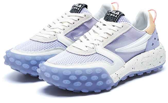 (W) FILA Gara Sneakers Bertumit Tebal 'Ungu Putih' F12W223105FSB Order (W) FILA Gara Sneakers Bertumit Tebal 'Ungu Putih' F12W223105FSB