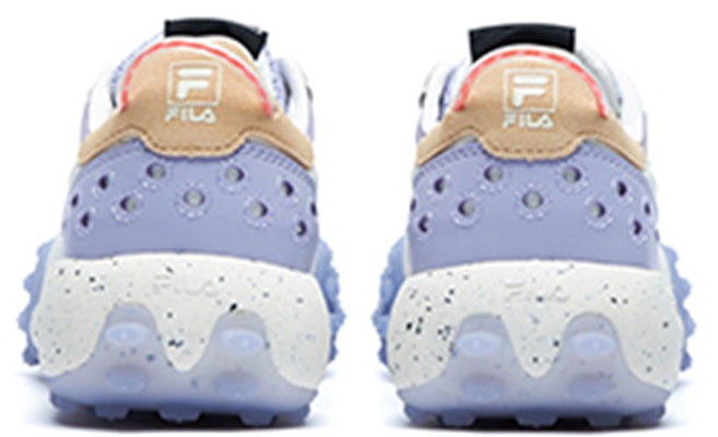 (W) FILA Gara Sneakers Bertumit Tebal 'Ungu Putih' F12W223105FSB Shop (W) FILA Gara Sneakers Bertumit Tebal 'Ungu Putih' F12W223105FSB