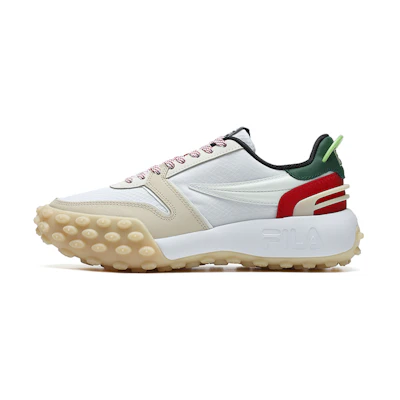 (W) FILA Gara Chunky Sneakers 'White Red Green'