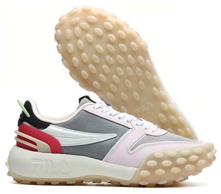 (W) 휠라 가라 청키 스니커즈 '화이트 레드 그린' F12W213111FWV Shop (W) 휠라 가라 청키 스니커즈 '화이트 레드 그린' F12W213111FWV