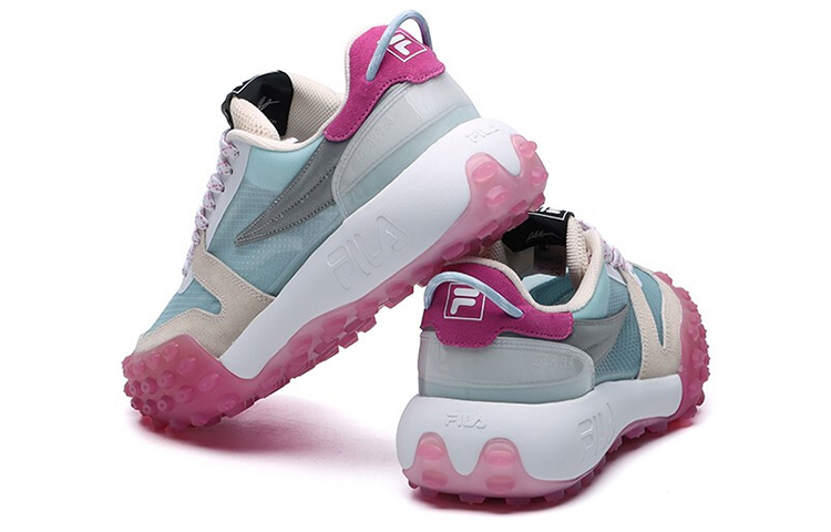 Details for (Women) FILA Gara Low-Dad Shoes Blue/White F12W124140FWE