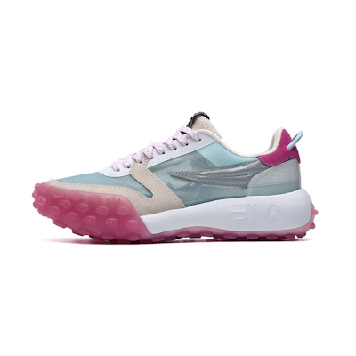 (W) FILA Gara Low-Dad Shoes Blue/White