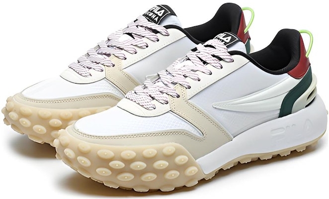 (W) 휠라 가라 슈즈 '화이트 베이지' F12M213111FWV Lookbook (W) 휠라 가라 슈즈 '화이트 베이지' F12M213111FWV