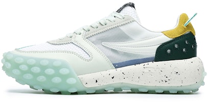 (Women) FILA Gara Sport Shoes 'White Green Black' F12W223105FWF (Women) FILA Gara Sport Shoes 'White Green Black' F12W223105FWF
